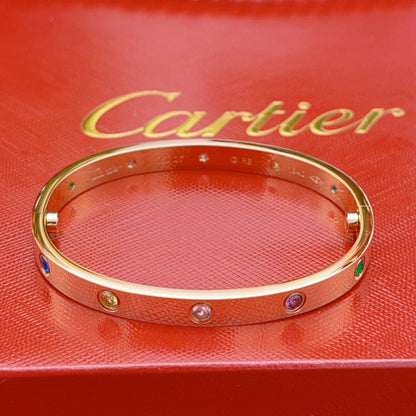 [Luna Brilliance]2026 RAINBOW LOVE BRACELET 6.1MM  10 DIAMONDS