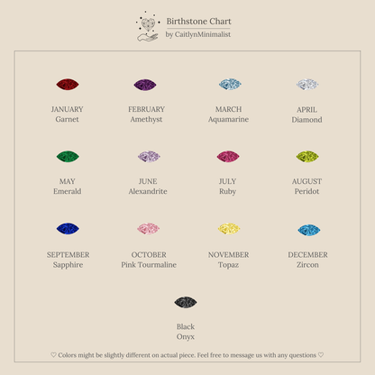 Toi et Moi Infinity Birthstone Ring