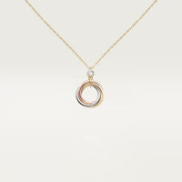 [Luna Brilliance] TRINITY  NECKLACE 1 DIAMOND