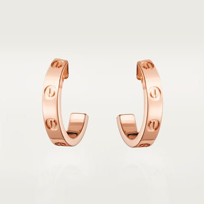 [Luna Brilliance] LOVE EARRINGS 2.65 MM NO DIAMOND SMALL