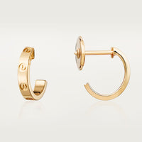 [Luna Brilliance] LOVE EARRINGS 2.65 MM NO DIAMOND SMALL