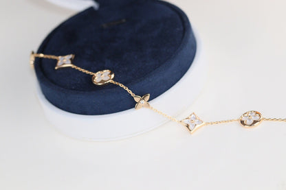 [Luna Brilliance]LEAF CLOVER BRACELET