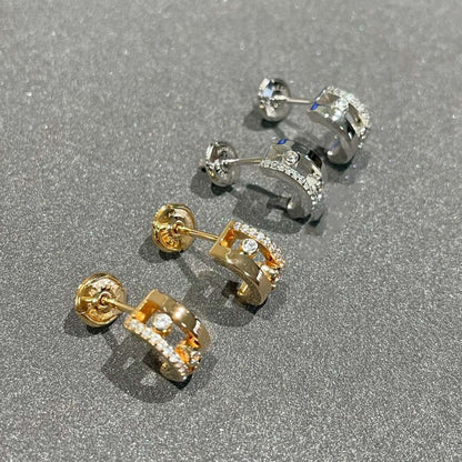 [Luna Brilliance]MOVE ROMANE EARRINGS DIAMOND