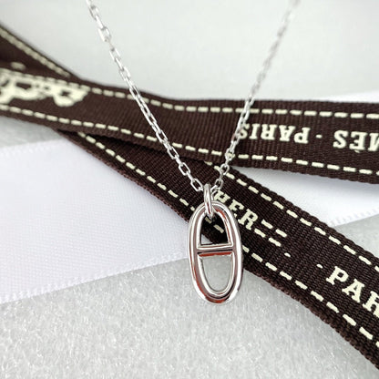 [Luna Brilliance]HM PIG NOSE NECKLACE