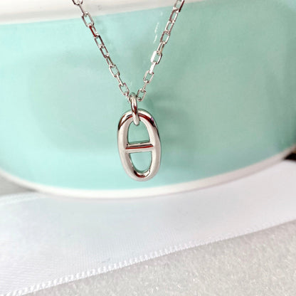 [Luna Brilliance]HM PIG NOSE NECKLACE