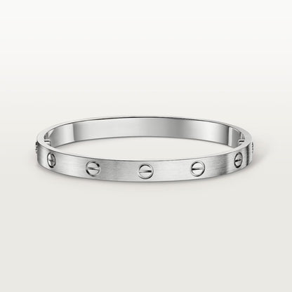 [Luna Brilliance] LOVE BRACELET 6.1MM BRUSHED