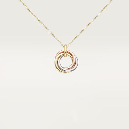 [Luna Brilliance] TRINITY SMALL NECKLACE