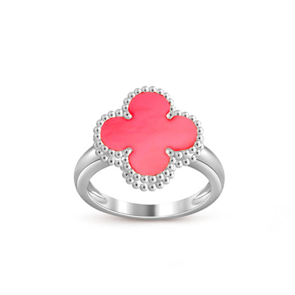 [Luna Brilliance]CLOVER SILVER RING COLLECTION