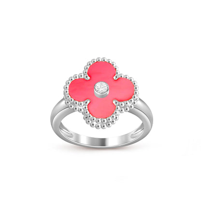 [Luna Brilliance]CLOVER SILVER DIOMND RING COLLECTION