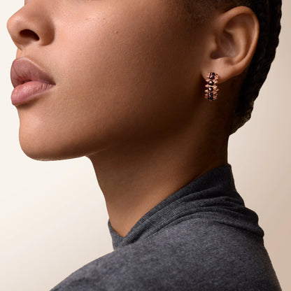 [Luna Brilliance] CLASH 7.9MM AGATE CHALCEDONY EARRINGS