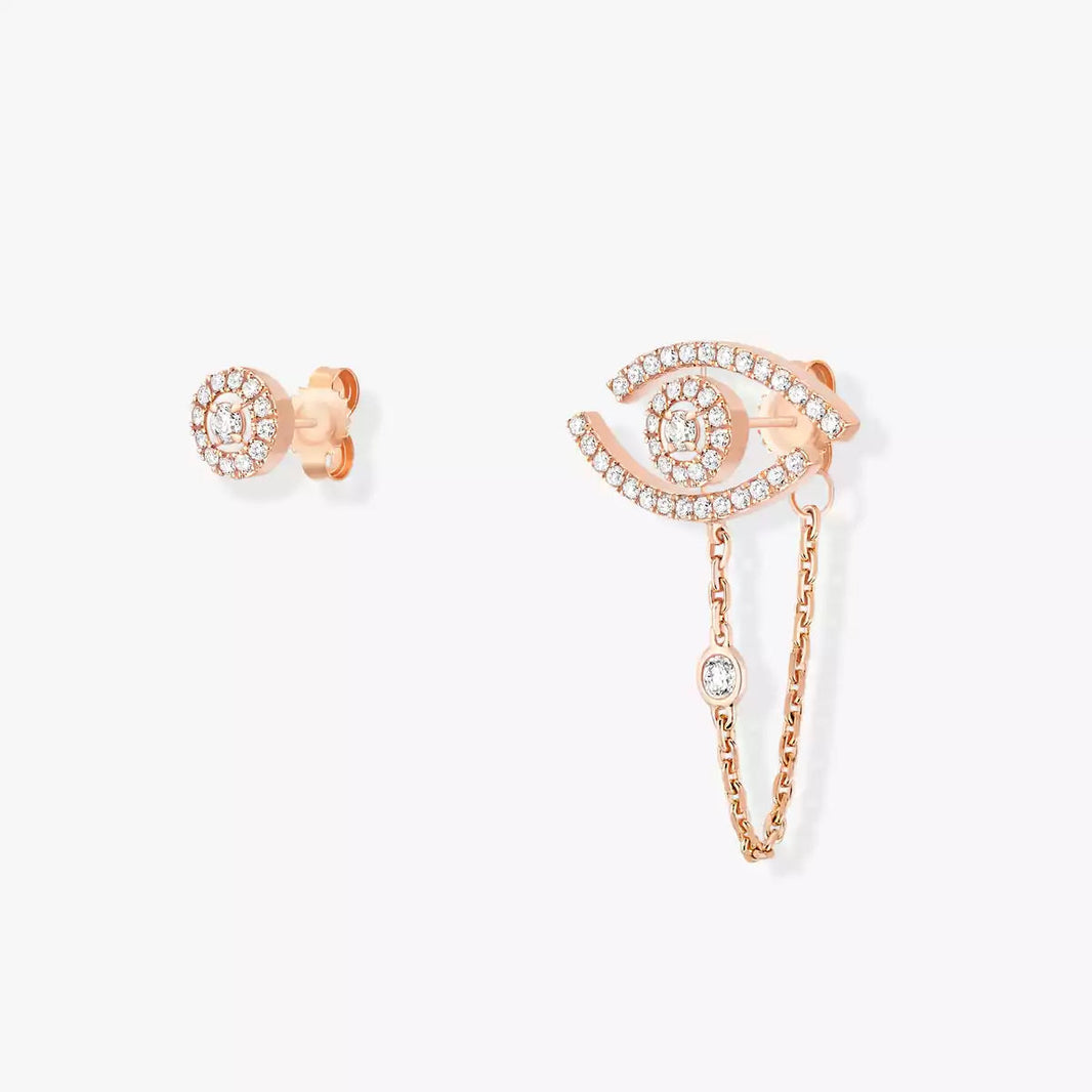 [Luna Brilliance]Lucky Eye Diamond Earrings