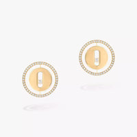 [Luna Brilliance]Lucky Move Diamond Earrings