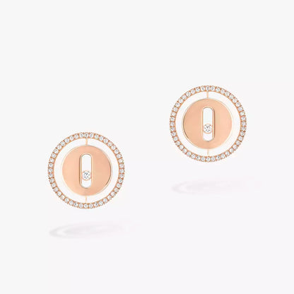 [Luna Brilliance]Lucky Move Diamond Earrings