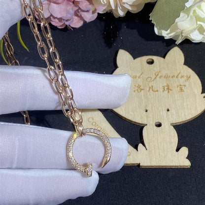 [Luna Brilliance] JUSTE NECKLACE FULL DIAMONDS