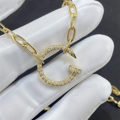 [Luna Brilliance] JUSTE NECKLACE FULL DIAMONDS