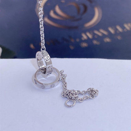 [Luna Brilliance] LOVE BRACELET DOUBLE RING
