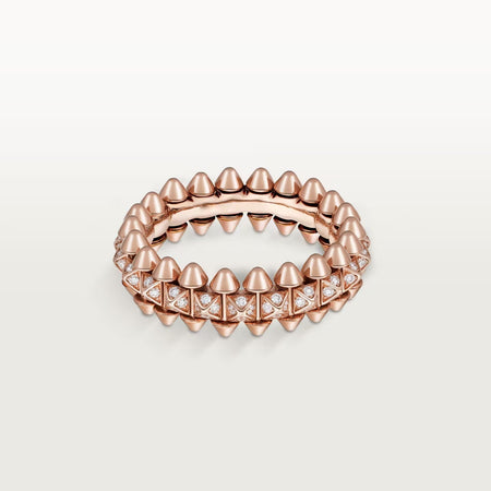 [Luna Brilliance] CLASH 6.4MM SMALL FULL DIAMOND RING