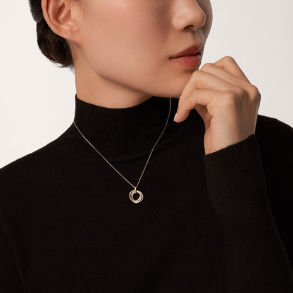 [Luna Brilliance] TRINITY SMALL NECKLACE