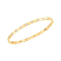 [Luna Brilliance]BEE LOVE GOLD DIAMOND BRACELET
