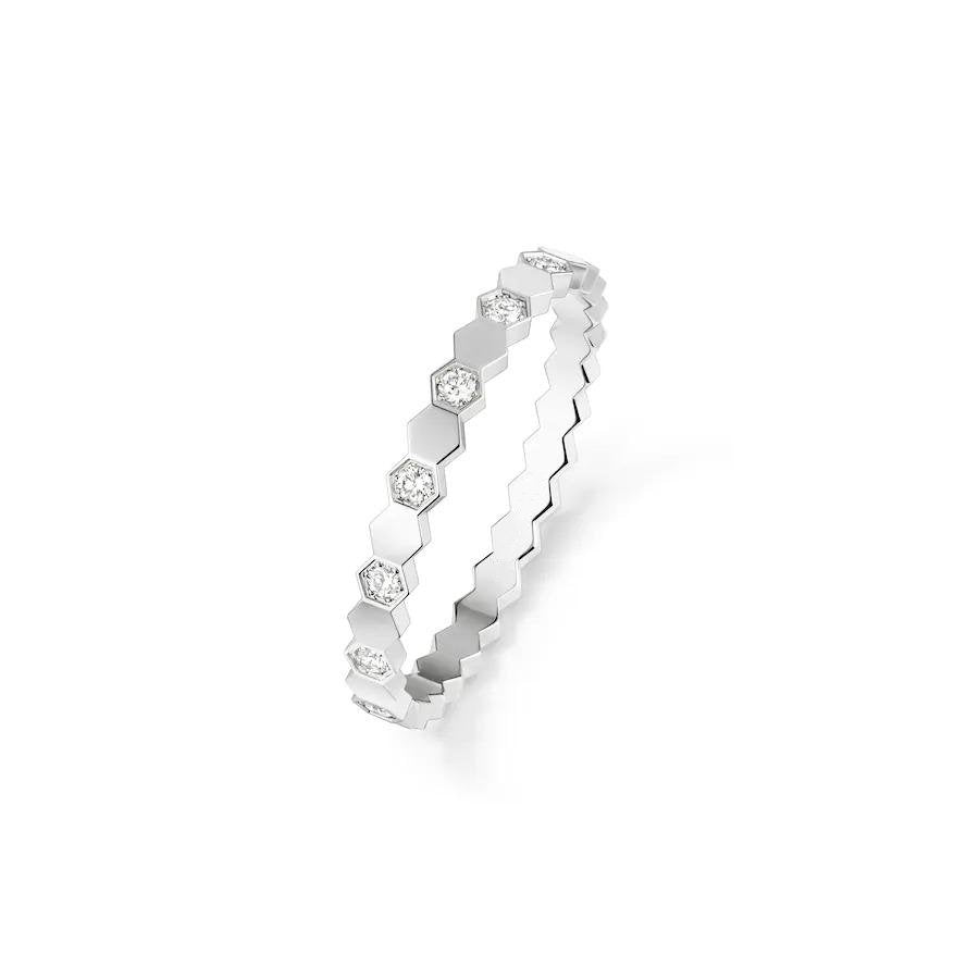 [Luna Brilliance]BEE LOVE RING SILVER DIAMOND