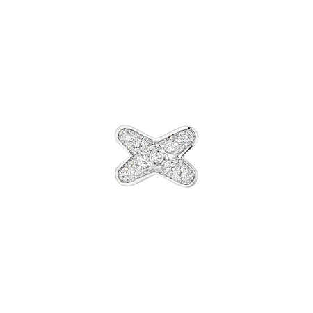 [Luna Brilliance]JEUX DE SILVER DIAMOND EARRINGS