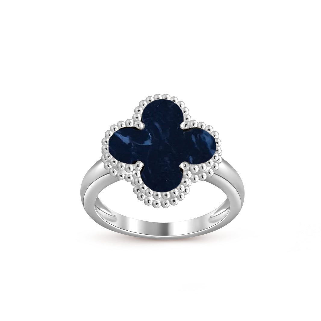 [Luna Brilliance]CLOVER SILVER RING COLLECTION