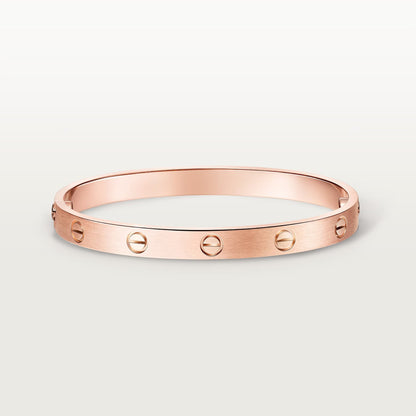 [Luna Brilliance] LOVE BRACELET 6.1MM BRUSHED