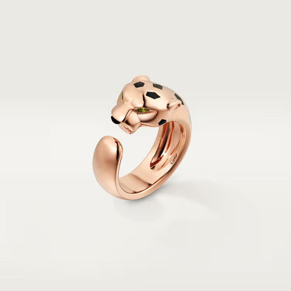 [Luna Brilliance] PANTHERE SPOTTED MEDIUM RING