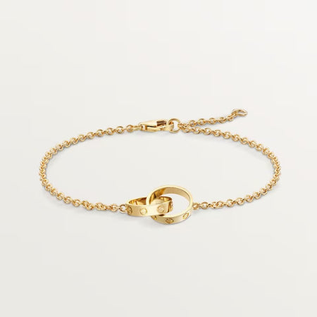 [Luna Brilliance] LOVE BRACELET DOUBLE RING