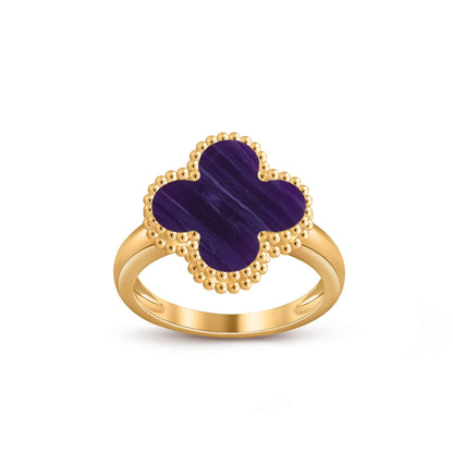 [Luna Brilliance]CLOVER RING GOLD COLLECTION