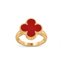[Luna Brilliance]CLOVER RING GOLD COLLECTION