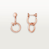 [Luna Brilliance] JUSTE NO DIAMOND DOUBLE EARRINGS
