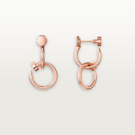 [Luna Brilliance] JUSTE NO DIAMOND DOUBLE EARRINGS