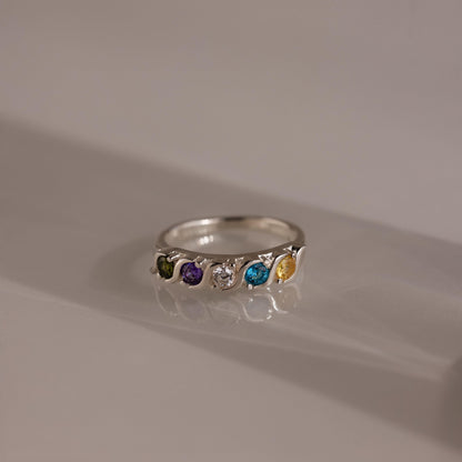 Vintage Multiple Birthstone Ring