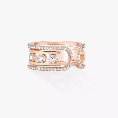 [Luna Brilliance]Move 10th Diamond Ring in Gold