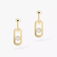[Luna Brilliance] So Move XL Diamond Hoop Earring