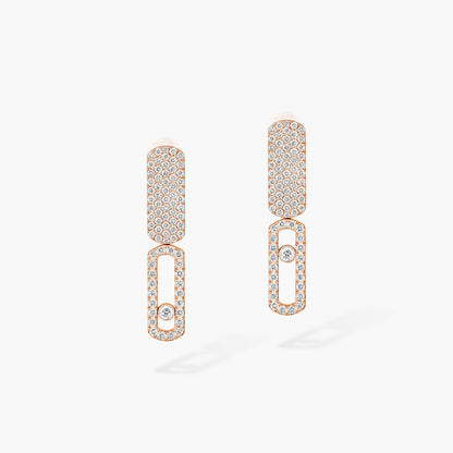 [Luna Brilliance]Imperial Move SM Diamond Earrings