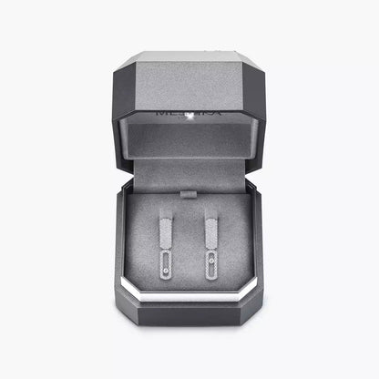 [Luna Brilliance]Imperial Move SM Diamond Earrings