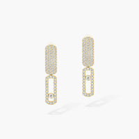 [Luna Brilliance]Imperial Move SM Diamond Earrings