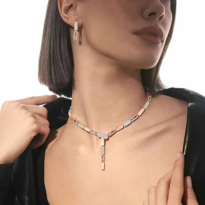 [Luna Brilliance]Imperial Move SM Diamond Earrings