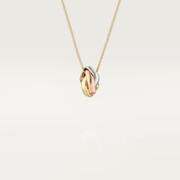 [Luna Brilliance] TRINITY CUSHION NECKLACE COLLECTION
