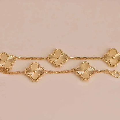 [Luna Brilliance] CLOVER 5 MOTIF LASER BRACELET COLLECTION