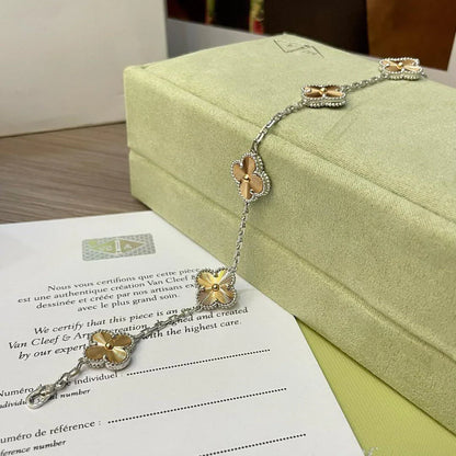[Luna Brilliance] CLOVER 5 MOTIF LASER BRACELET COLLECTION