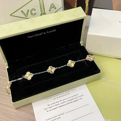[Luna Brilliance] CLOVER 5 MOTIF LASER BRACELET COLLECTION