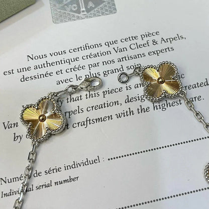 [Luna Brilliance] CLOVER 5 MOTIF LASER BRACELET COLLECTION
